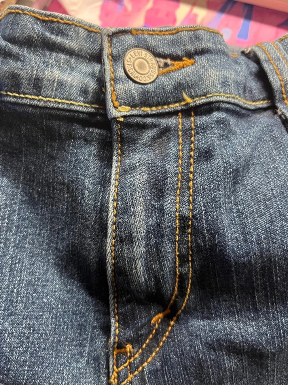 Vintage Levi's Women's Boot Cur 515 Jeans 16 M - Picture 8 of 8